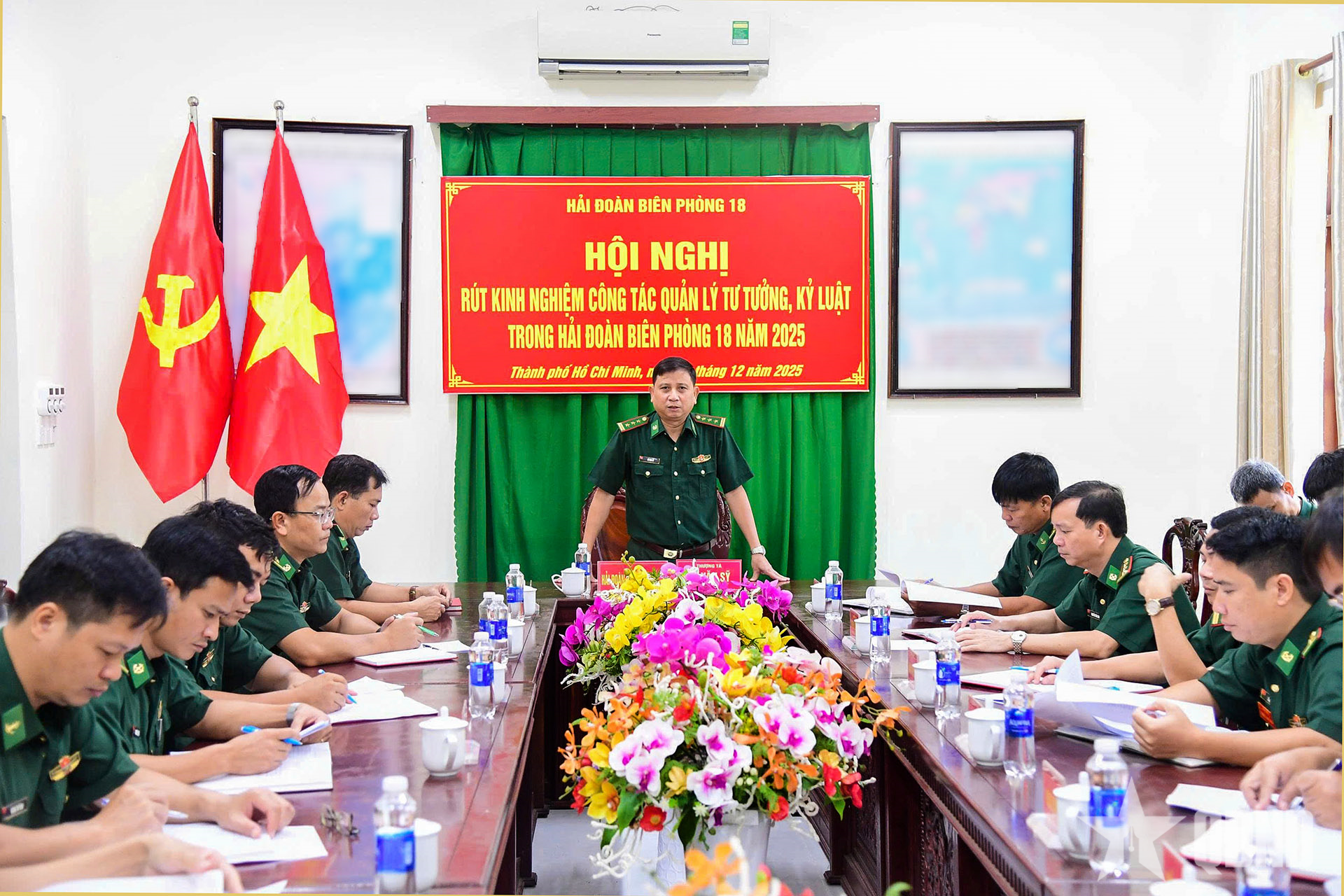 Hải đoàn Biên phòng 18 thực hiện tốt công tác quản lý tư tưởng, kỷ luật